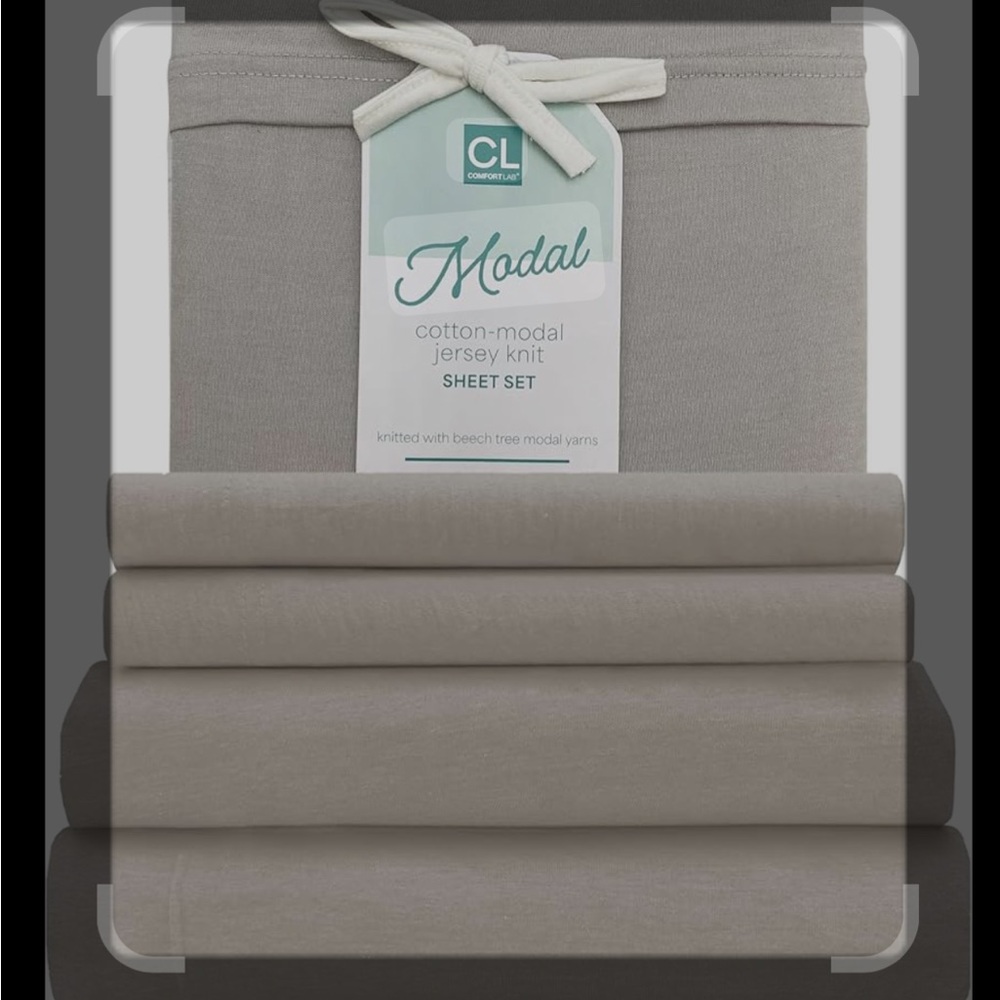 NWT Comfort Lab Cotton-Modal Jersey Knit Sheet Set